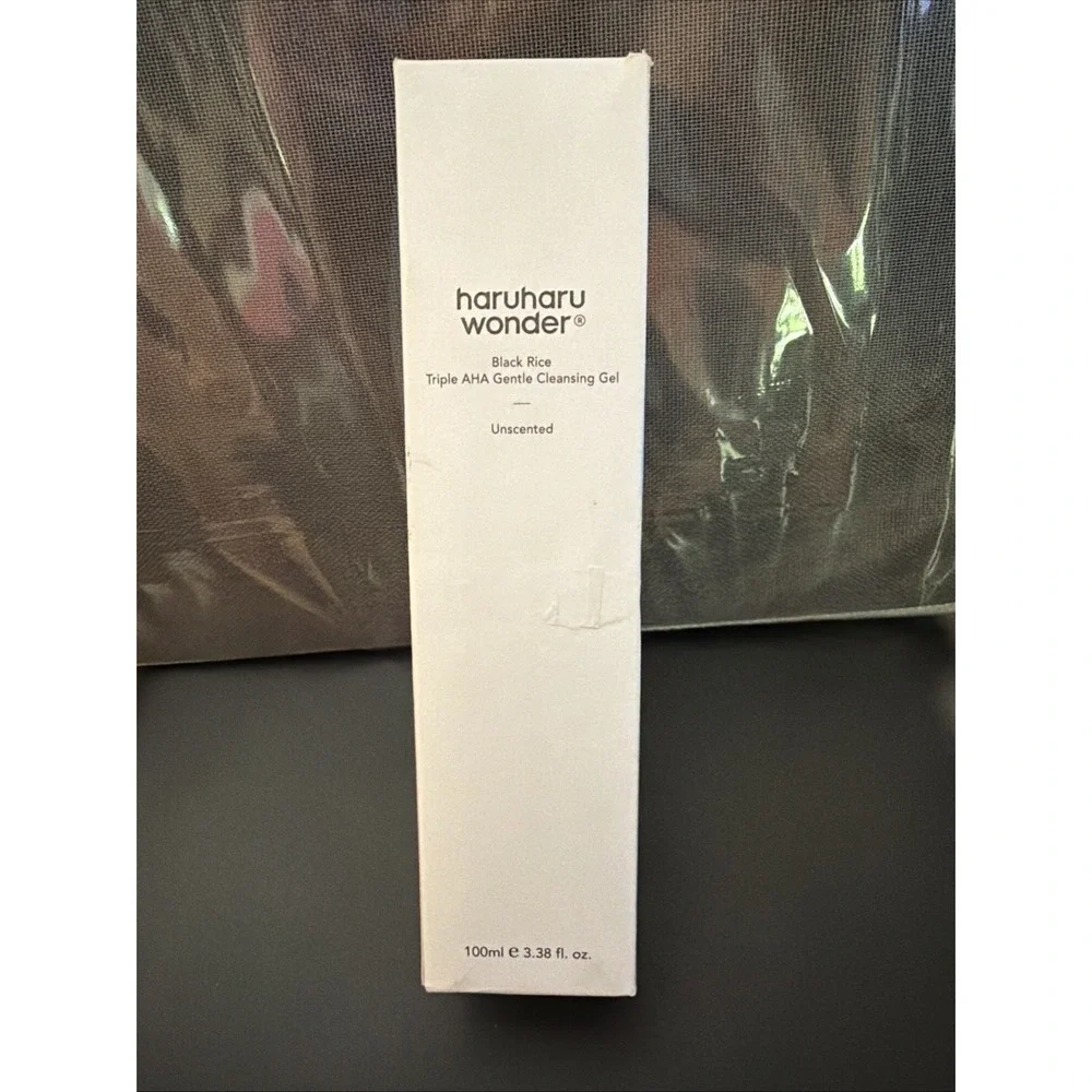 Haruharu Wonder Black Rice AHA gentle Cleansing Unscented 100ml